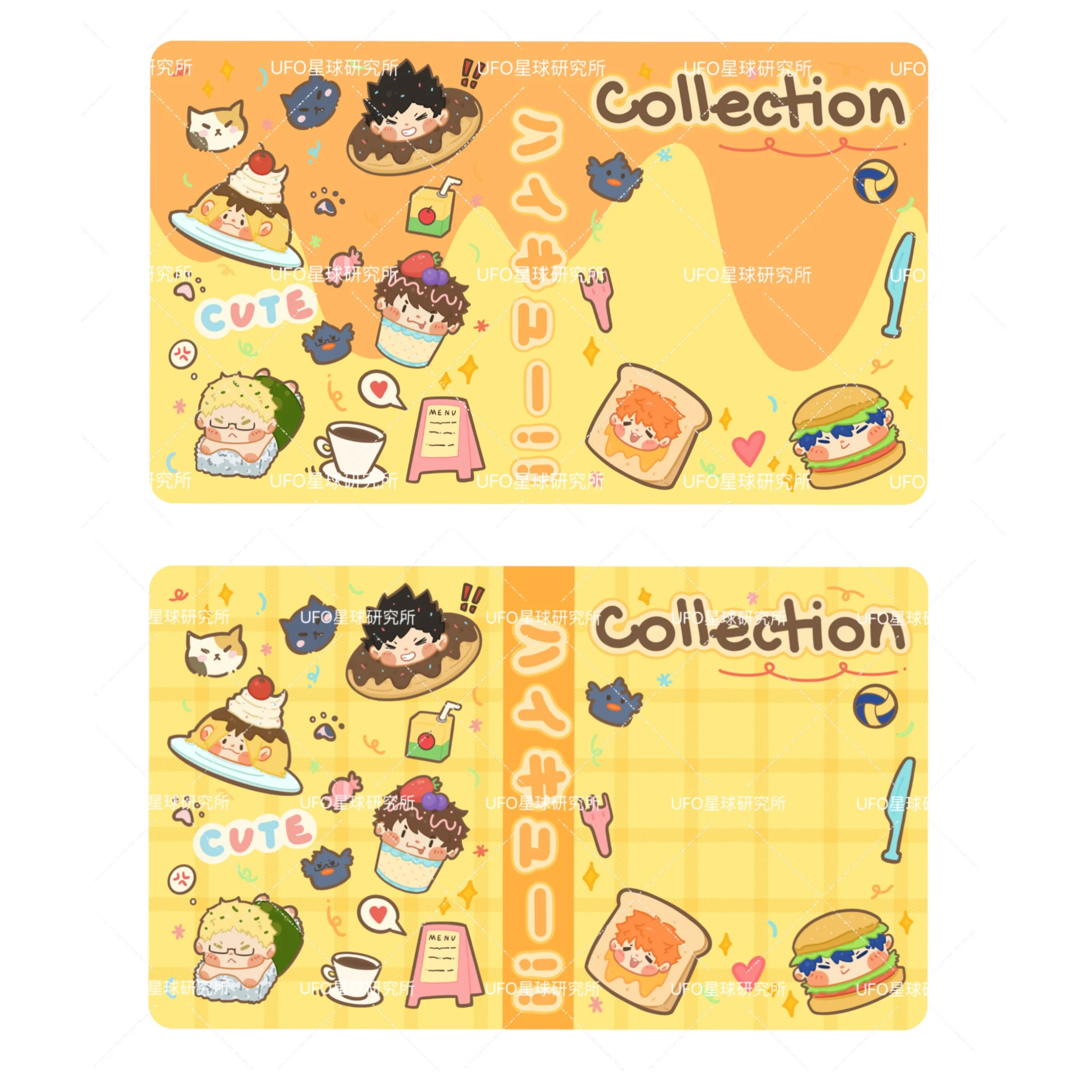 Anime Haikyuu!! Cosplay Cute Loose-leaf Storage Album Cartoon Card Matching Book Polaroid Superhard Shell Birthday Xmas Gift