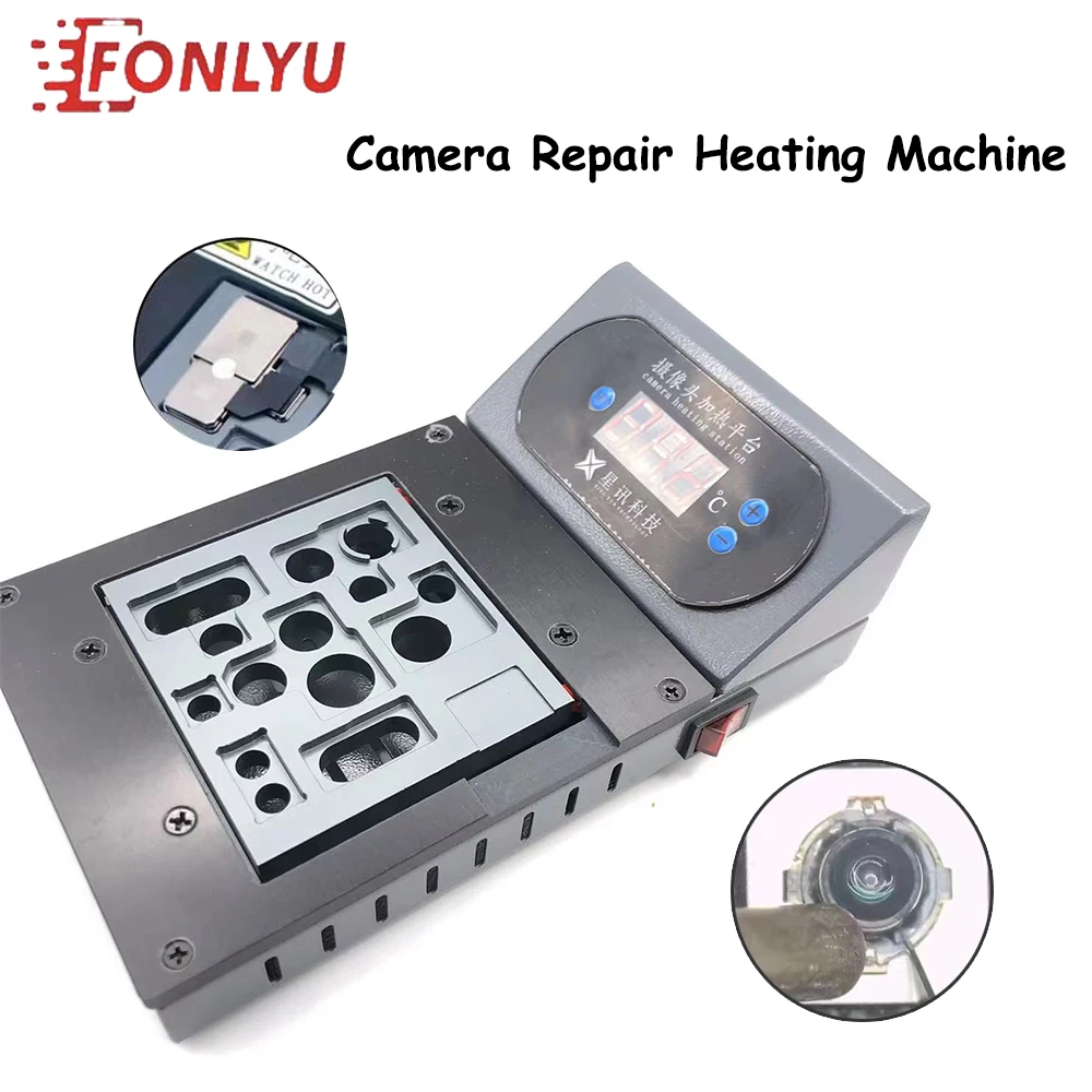 

Camera Repair Heating Machine Preheating Platform for iPhone 7G 8P X 11Pro 12 13Pro Max Back Camera Jitter Blue Lens Fix Tool