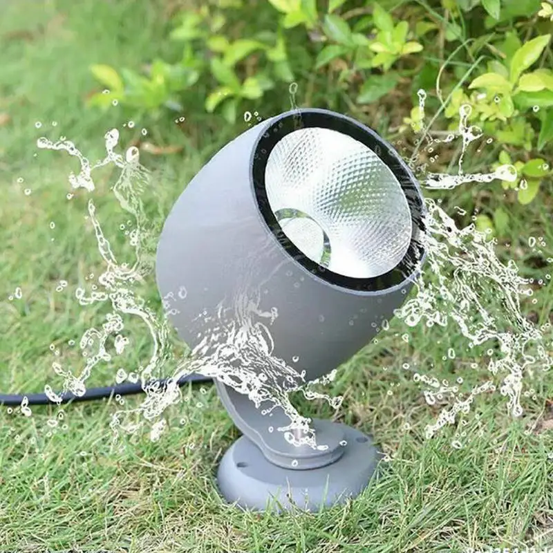 Luz LED para paisajes, decoración impermeable para exteriores, patio, camino, Villa, jardín, bolardo, lámparas de césped