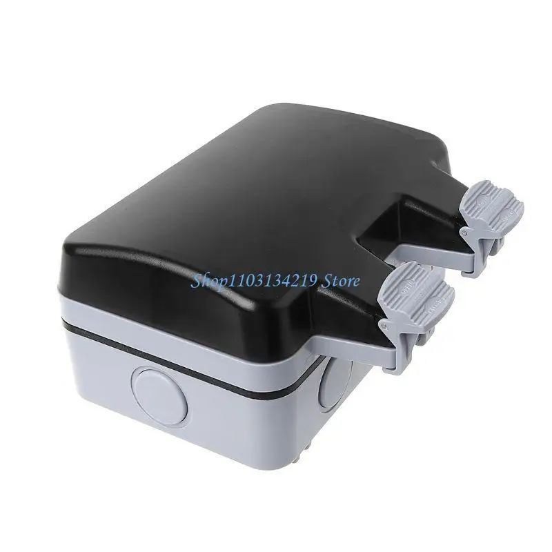 N5KC Outdoor Wall Switch Socket IP66 Weather&Dust Proof Power Outlet EU Standard