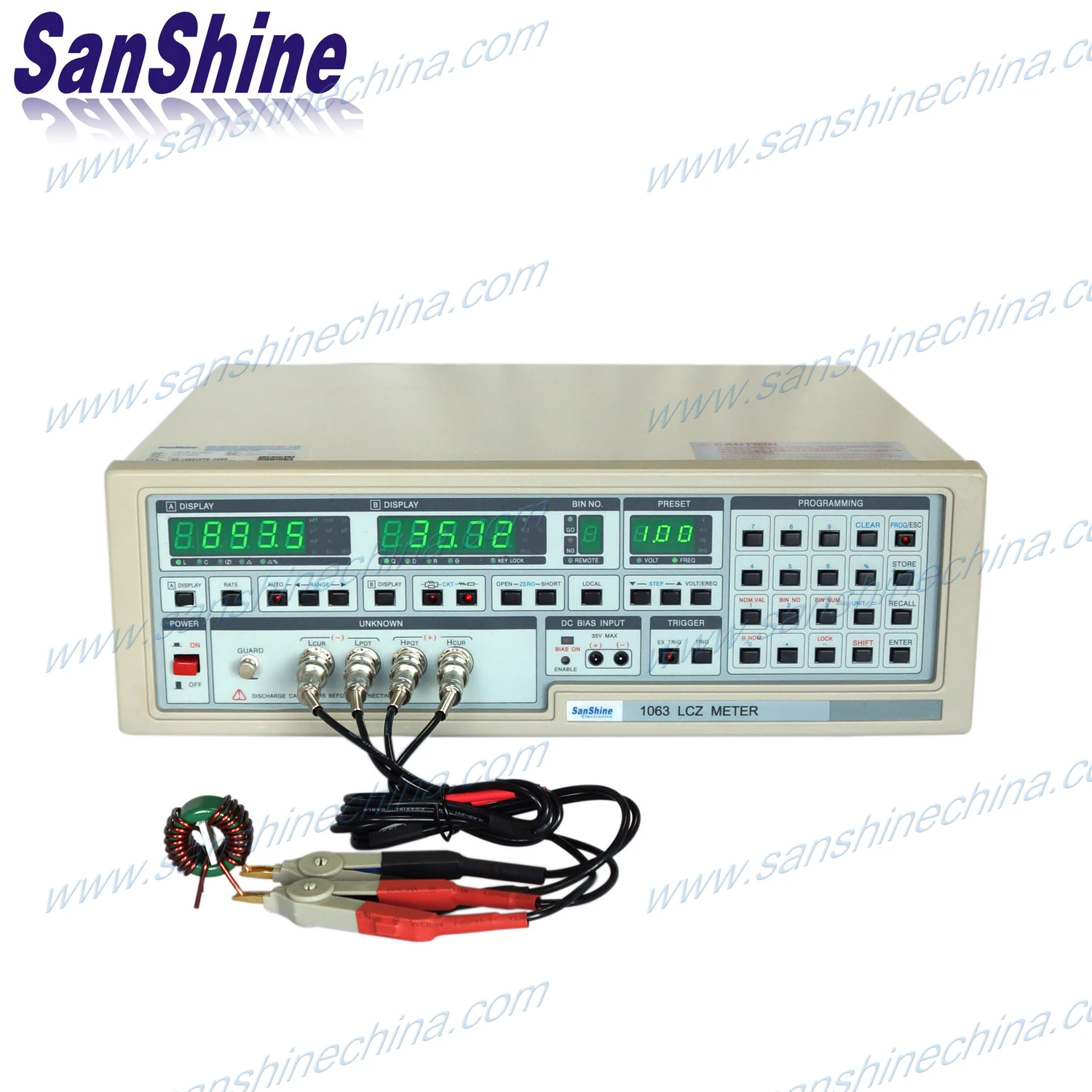 

Precision LCR Meter with Testing Value Comparator (SS1062)