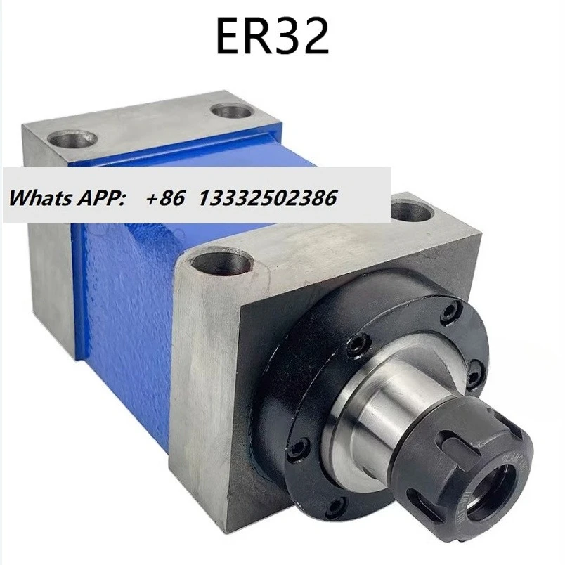 Eixo de cabeça de potência er32, 3000 ~ 7000rpm, unidade de energia, máquina-ferramenta, cabeça de eixo para perfuração, perfuração, alta qualidade