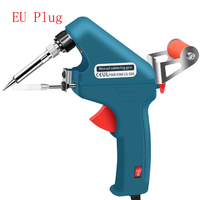 Handheld Electric Soldering Iron US/EU Plug 110V 60W Internal Heating Automatically Send Tin Gun Welding Repair Tool Set