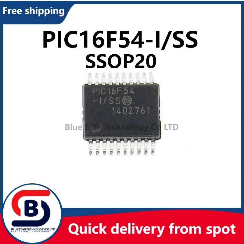 Free Shipping 10-50pcs/lots PIC16F54-I/SS PIC16F54 16F54 SSOP20 Quick delivery from spot