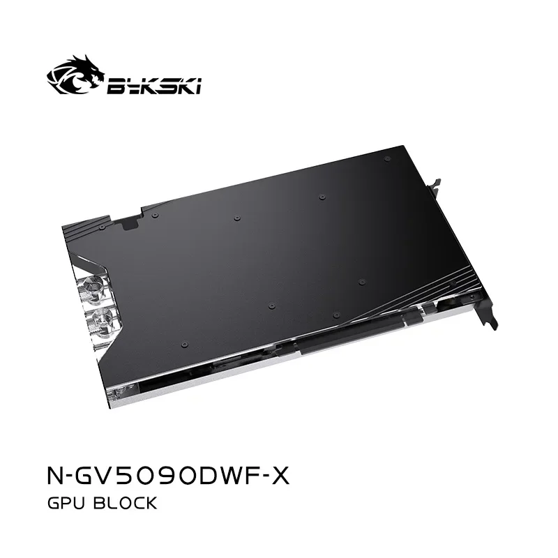 Bykski GPU Blok voor GIGABYTE RTX5090D GAMING/WINDFORCE OC 32G Grafische Kaart PC Waterkoeling Koperen Radiator N-GV5090DWF-X