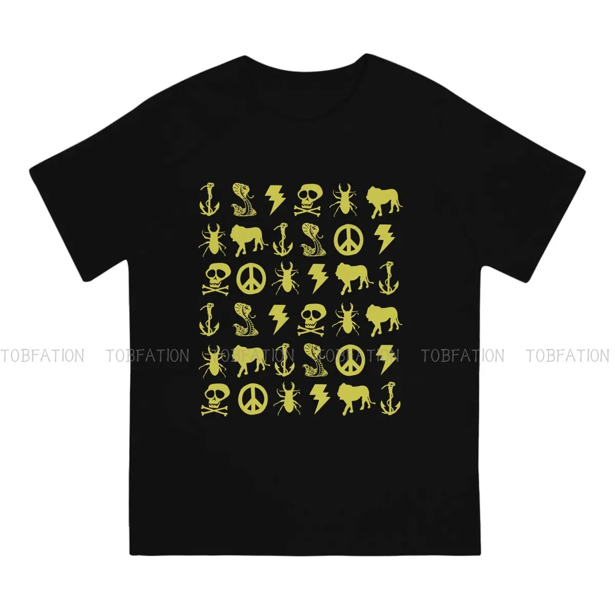 Jesse Pinkman Yellow Icons Round Collar TShirt Breaking Bad Pure Cotton Classic T Shirt Men Clothes New Design Big Sale