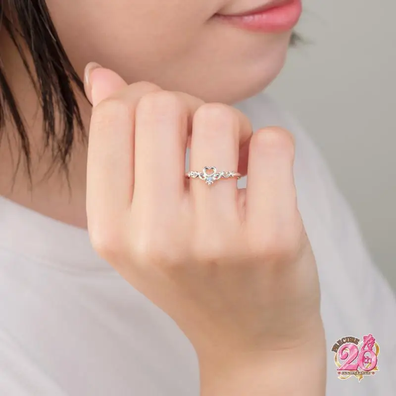 Precure Ring Max Heart U Treasure Exquisite Cure Black Creativity Hand Jewelry Necklace Decorate Girl Accessories Festival Gift