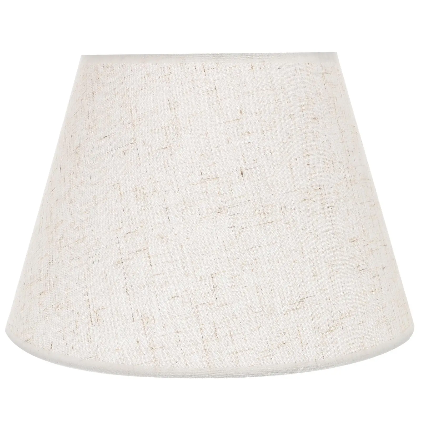 

Linen Lampshade Table Lamp Cover Fabric Durable Light Shade Protector Simple Craft Cloth Metal Bedroom Warm Style Home