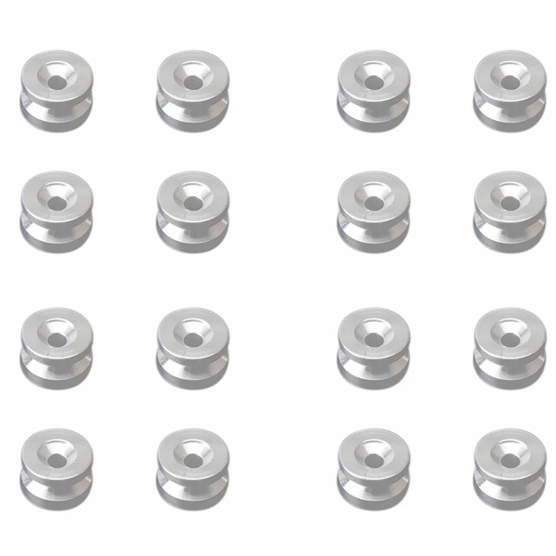 

4X Motorcycle Top Rear Luggage Tool Box Case Trunk Bracket Bushing Pad Spacers Buckle Accessories Universal