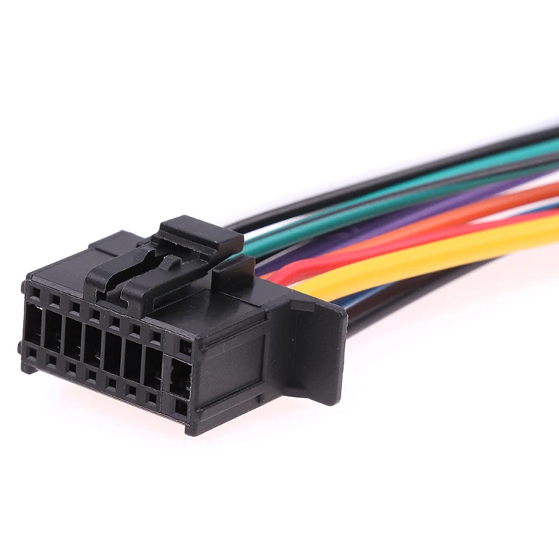 

Audio Cable for Car CD Player Pioneer Car CD Player ISO Wiring Harness Connector Audio Cable Stereo Radio Tail Line