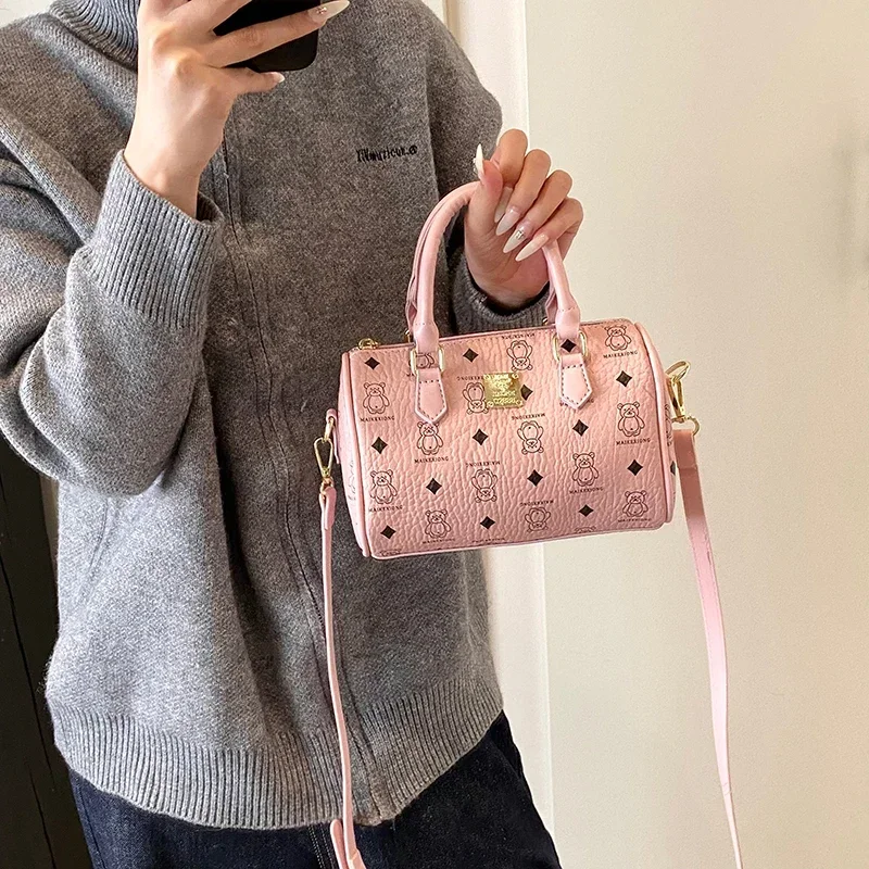 

Минималистичная винтажная сумка через плечо, однотонная кожаная сумка для повседневной деловой женской сумки на каждый день