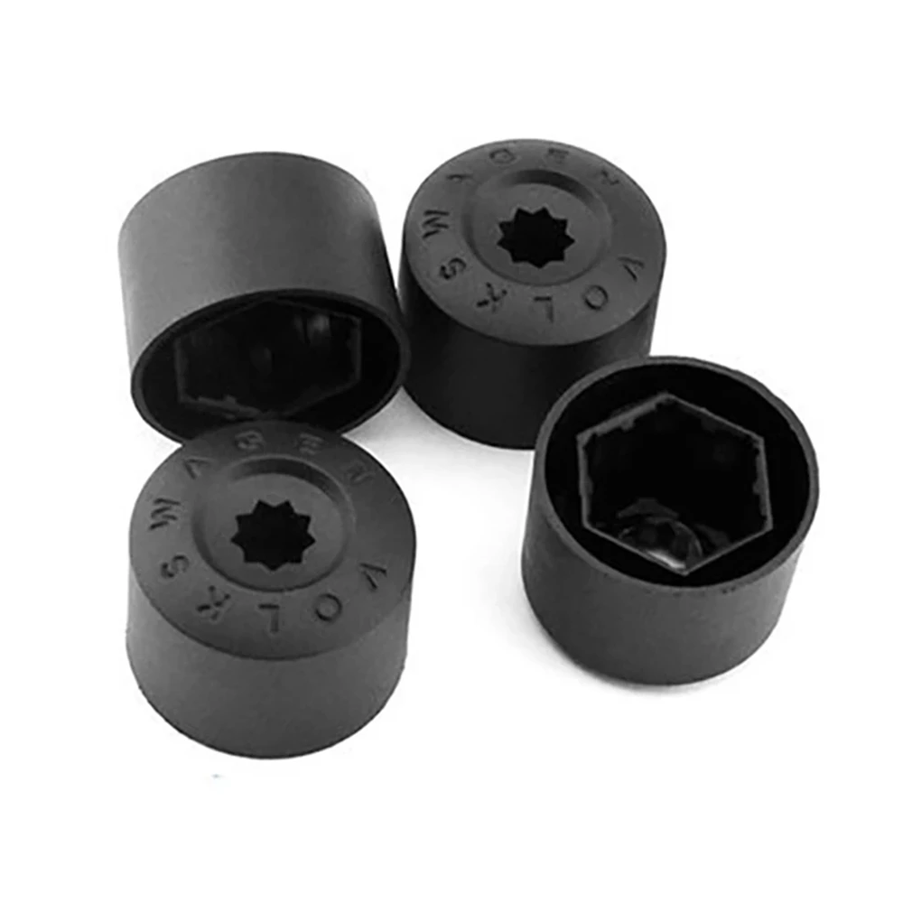 20pcs High Quality Decorative Tyre Wheel Nut Bolt Head Cover Cap Wheel Nut Auto Hub Screw Cover Protection Dust Proof Protector