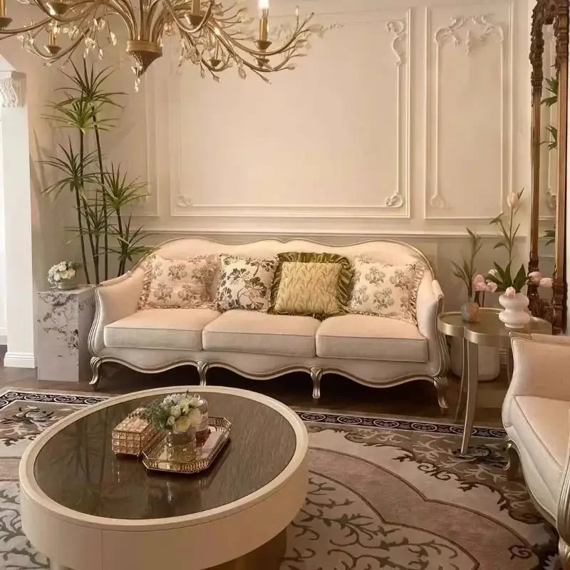 Wood Vintage Living Room Sofas High Back White Single Japanese Living Room Sofas Luxury Boneless Banken Woonkamer Couch Sofa