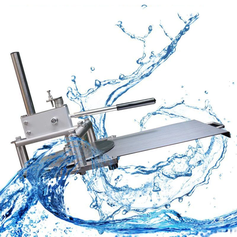 #20CM/30CM Manual Pizza Former Dough Press Machine Stainless Steel Dough Flattening Machine Commercial Food Processor