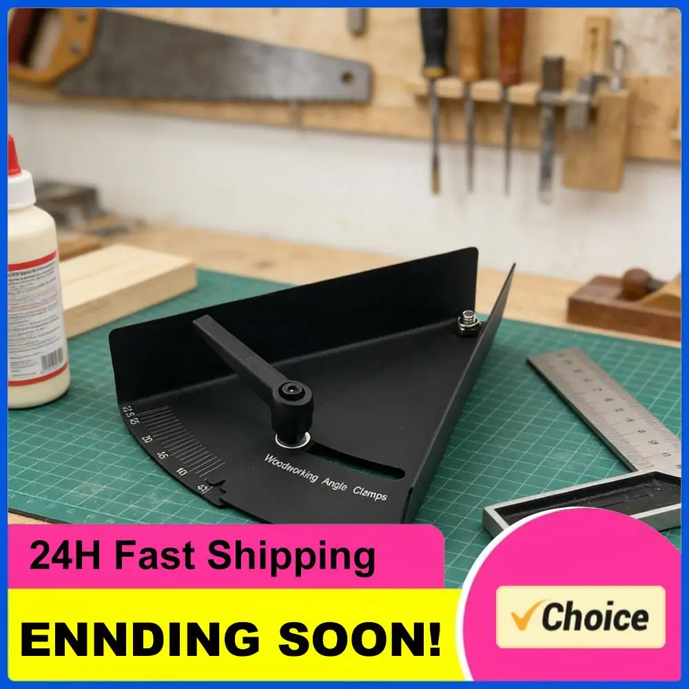 

Многофункциональные угловые зажимы-угломеры 45/90/180 градусов для плотников, любителей деревообработки и домашних мастеров