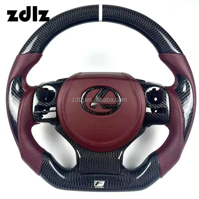 For Lexus steering wheel Customized carbon fiber steering wheel For Lexus NX GX GS ES IS RX Steering wheel can be customized