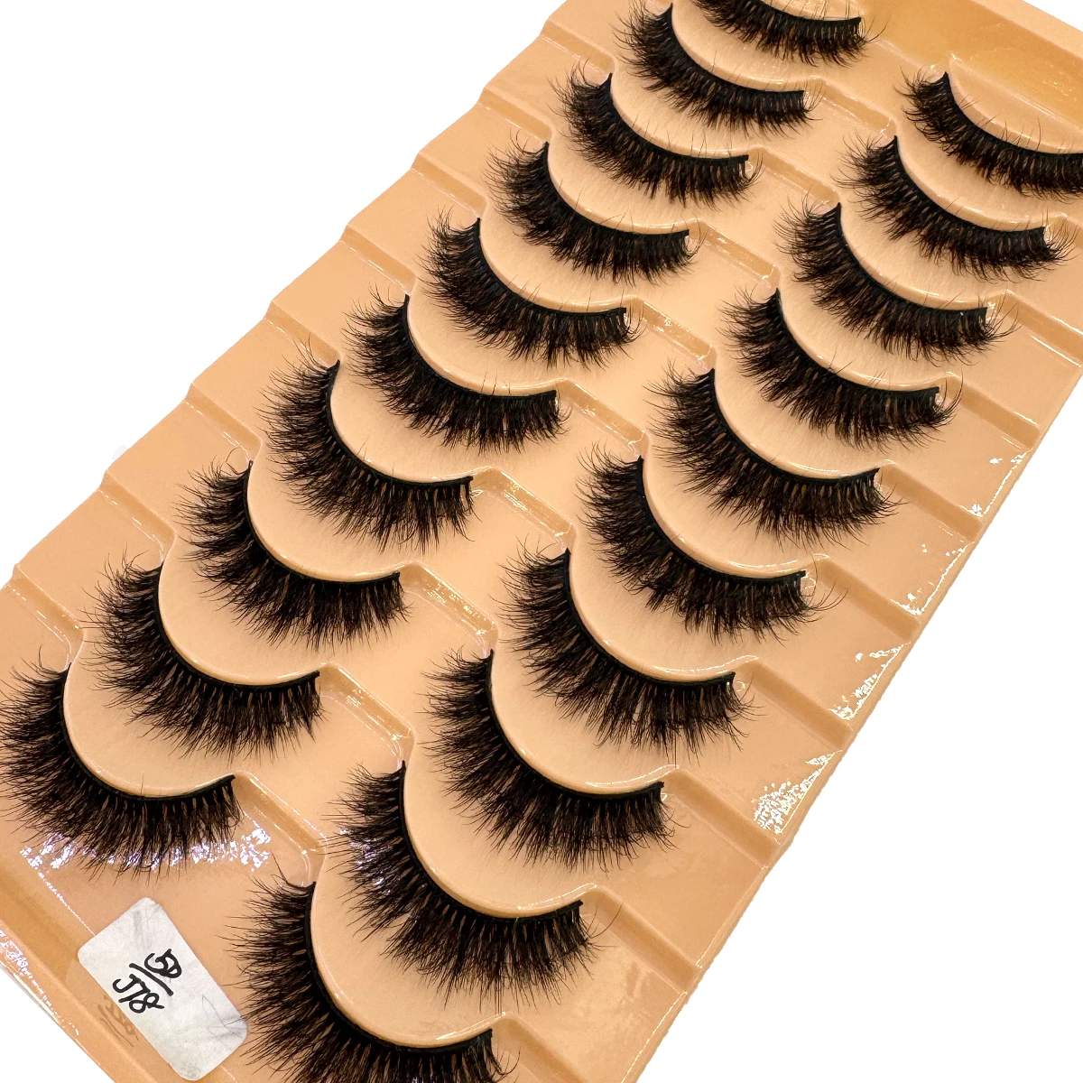 10 Pairs 3D Faux Mink Wispy False Eyelashes