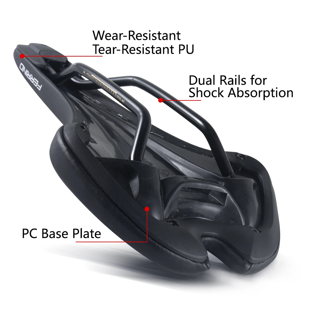 Competition Mtb Bicycle Saddle Ultra Thin Road Bike Seat Leather Super Light Mountain Bike Seat Bicycle Accessories