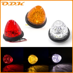 1pc 12v-24V 16 LED Car Clearance light Turn Signal Light Warning Rear Tail Parking Indicator Lamp For RV Truck Trailer Lorry