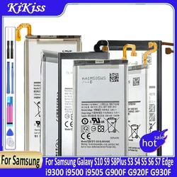 Battery For Samsung Galaxy S10 S9 S8 Plus S3 S4 S5 S6 S7 Edge i9300 i9500 i9505 G900F G920F G930F Replacement Bateria