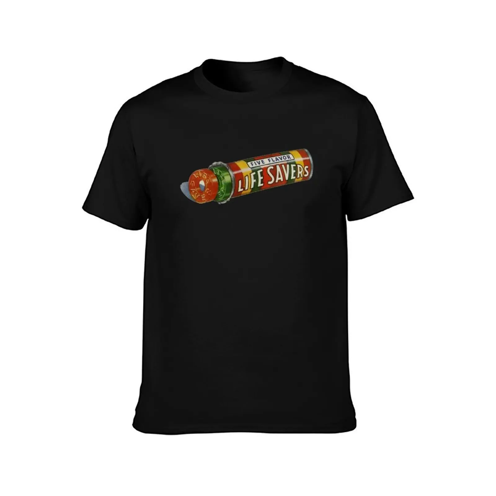 Roll of Life Savers T-Shirt Work Wear Short Sleeve T-Shirt