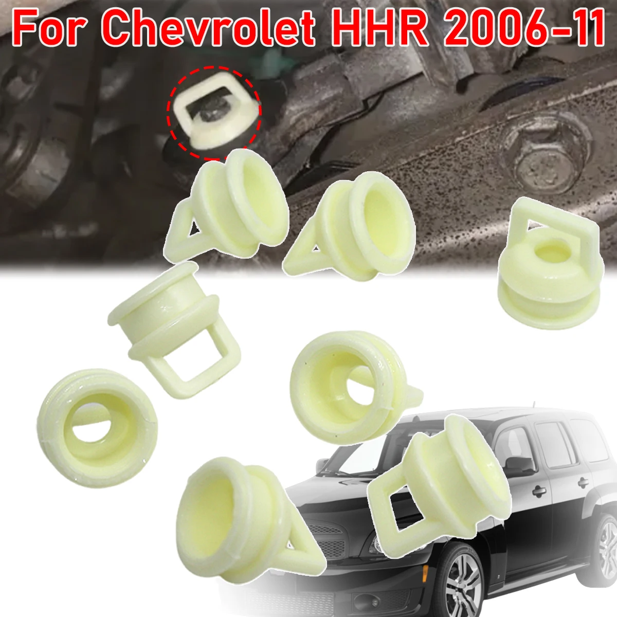 

AT Shifter Cable Bushing Rubber Grommet Clip Shift linkage Rod Repair Kit Replacement Parts For Chevrolet HHR 2006 - 2010 2011