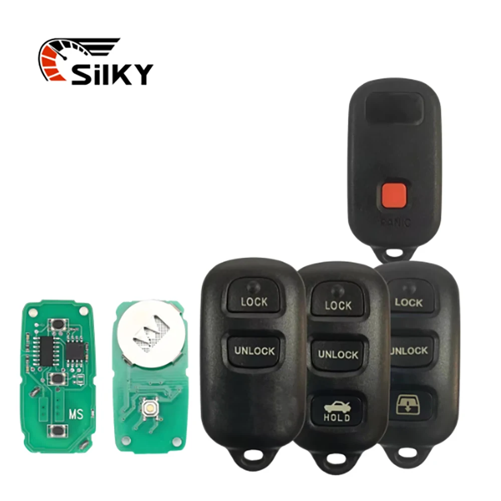 SilKY GQ43VT14T Chave do carro de controle remoto para Toyota Camry, Corolla Matrix 1999-2006 2007 2008 2009 2010, 314.4MHz, 31