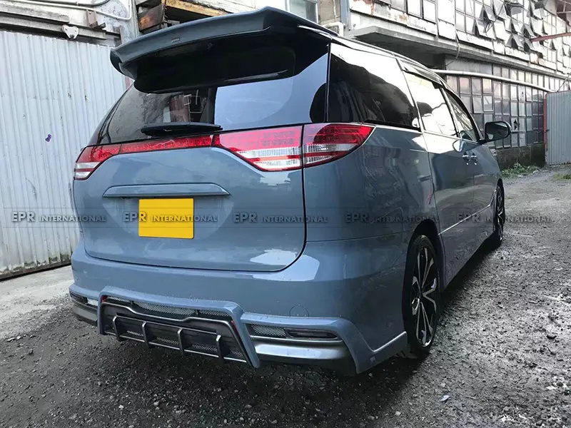 

Для Estima ACR50/XR50 ADM Style Задняя губа (факсированная) - Превия Аэродинамическая губа заднего спойлера, точно подходит для внешней части обновления