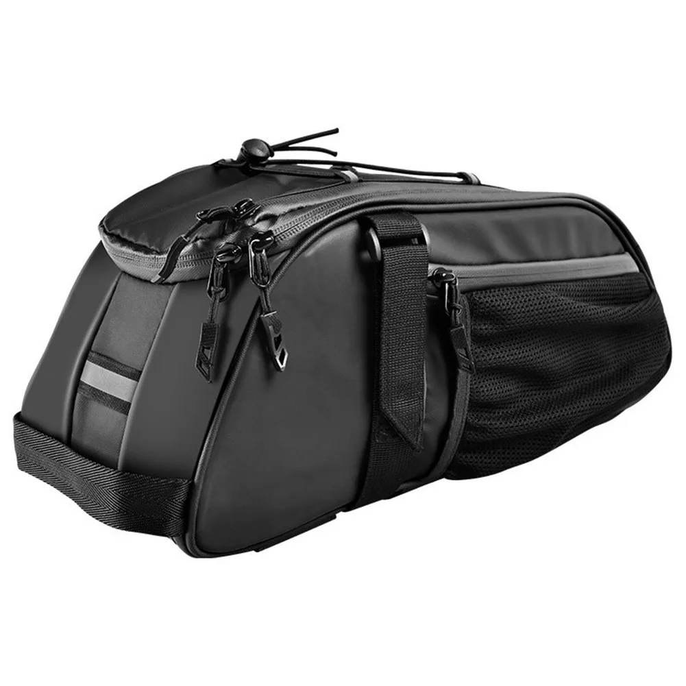 Bike Rack Bag with Multiple Uses Waterproof Pannier Saddle Bag Perfect for Carrying Essentials During Cycling Adventures