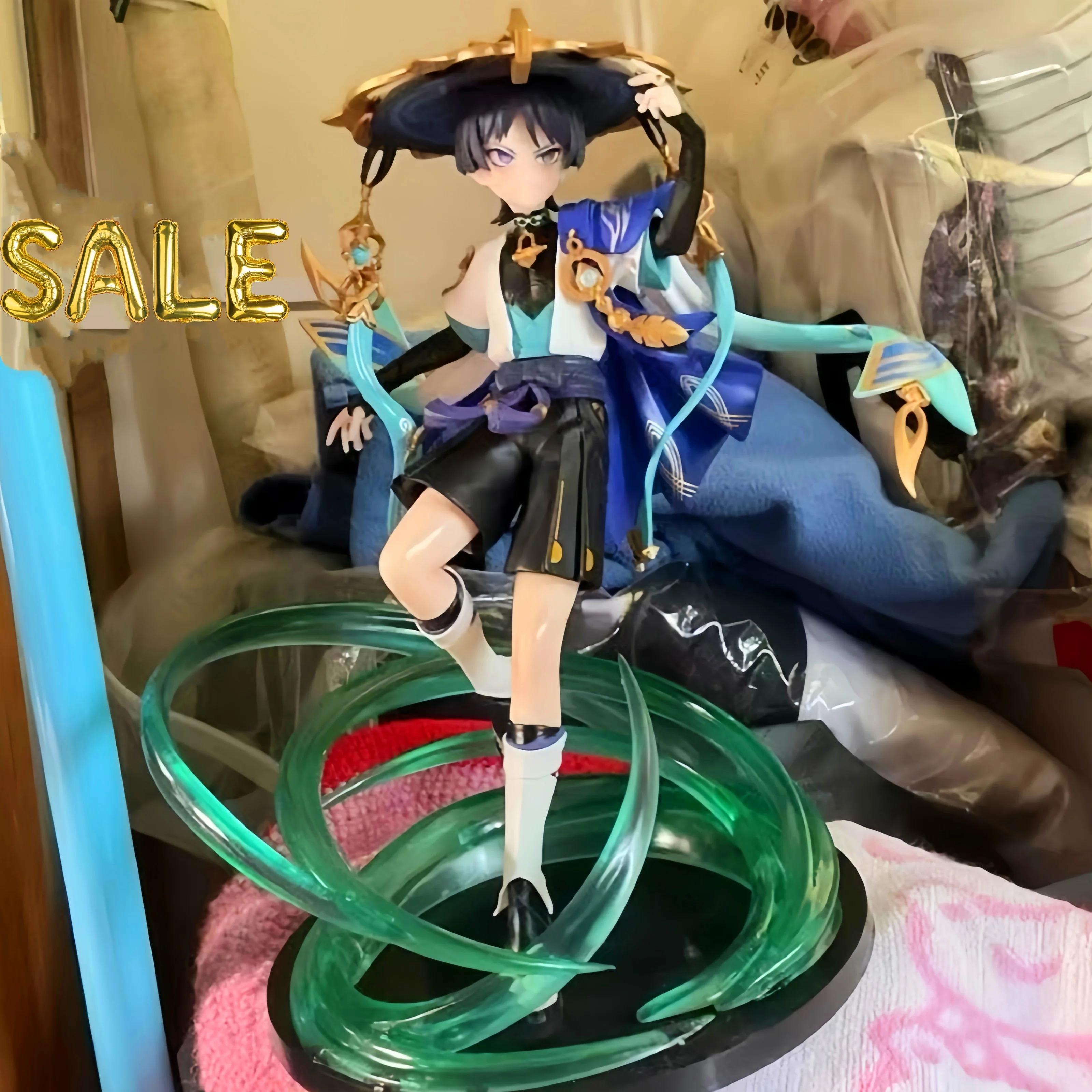 

In Stock 24cm Genshin Impact Figure Wanderer Scaramouche Game Model Dolls Collectible Action Figurine Ornament Decor Toy Gift