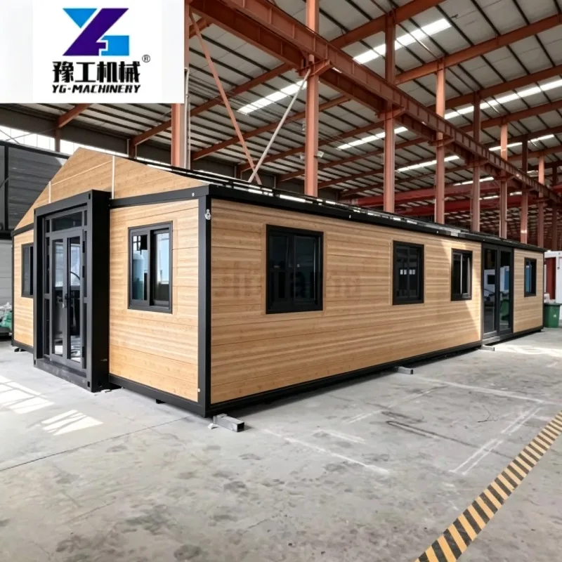 40ft Best-Selling Model Boda Folding Container Expandable House Portable Villa  Home with 3 Bedrooms One Bathroom and Kitchen
