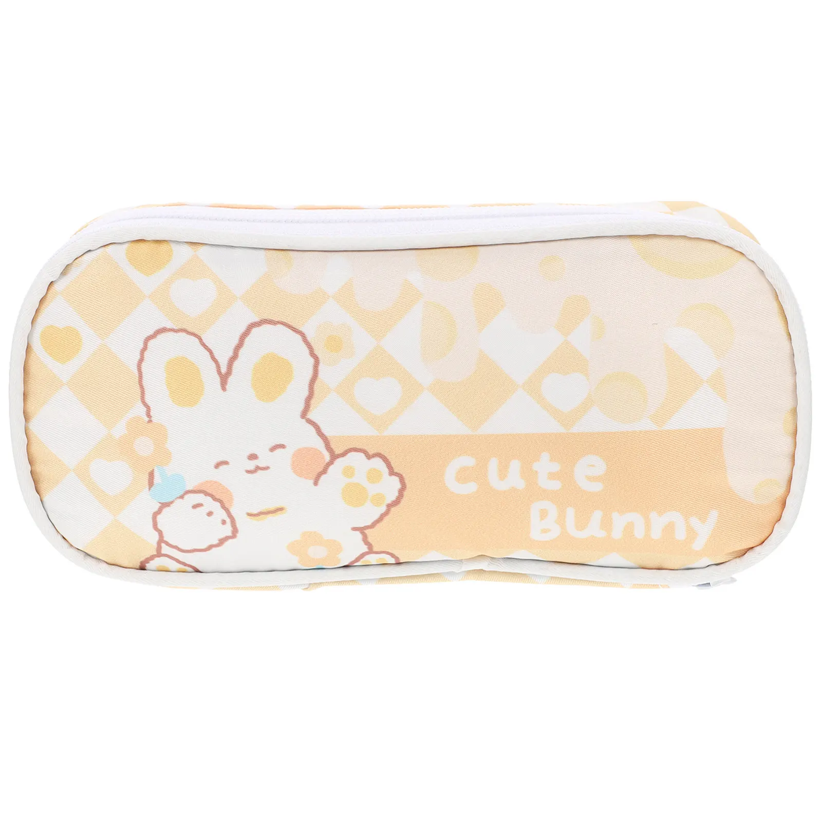 Large Capacity Pencil Case Portable Multi-Function Stationery Bag for Students Writers Artists with Bright Color Zipper