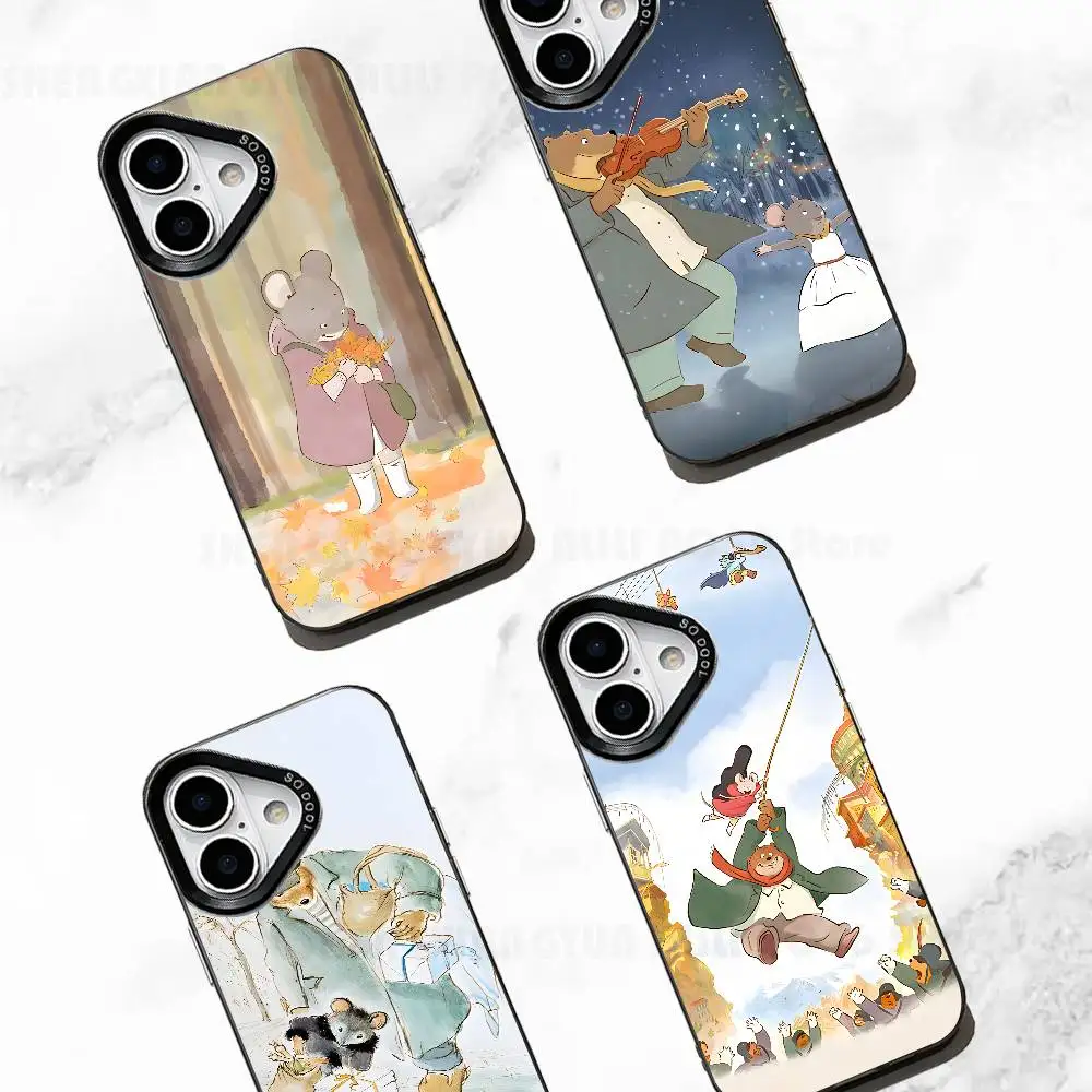 

Ernest Celestine Comics Phone Case For IPhone 17 16e 16 15 14 13 12 11 Pro Max X XR XS MAX Back Cover