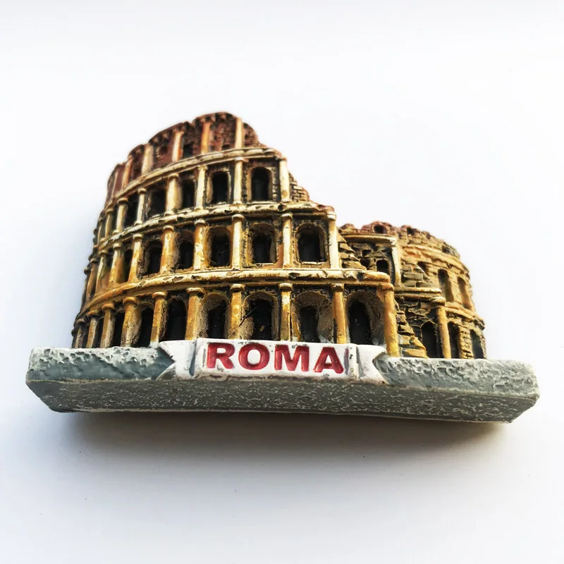 Italie Fridge Magnets Italy Rome Sicilia Siena Florence Colosseo Tourism Refrigerator Magnets Souvenir Home Kitchen Decoration