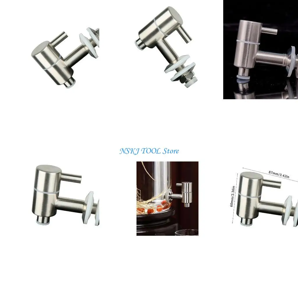 

L8RC 12 мм из нержавеющей стали, сменный патрубок для подачи напитков, простая установка