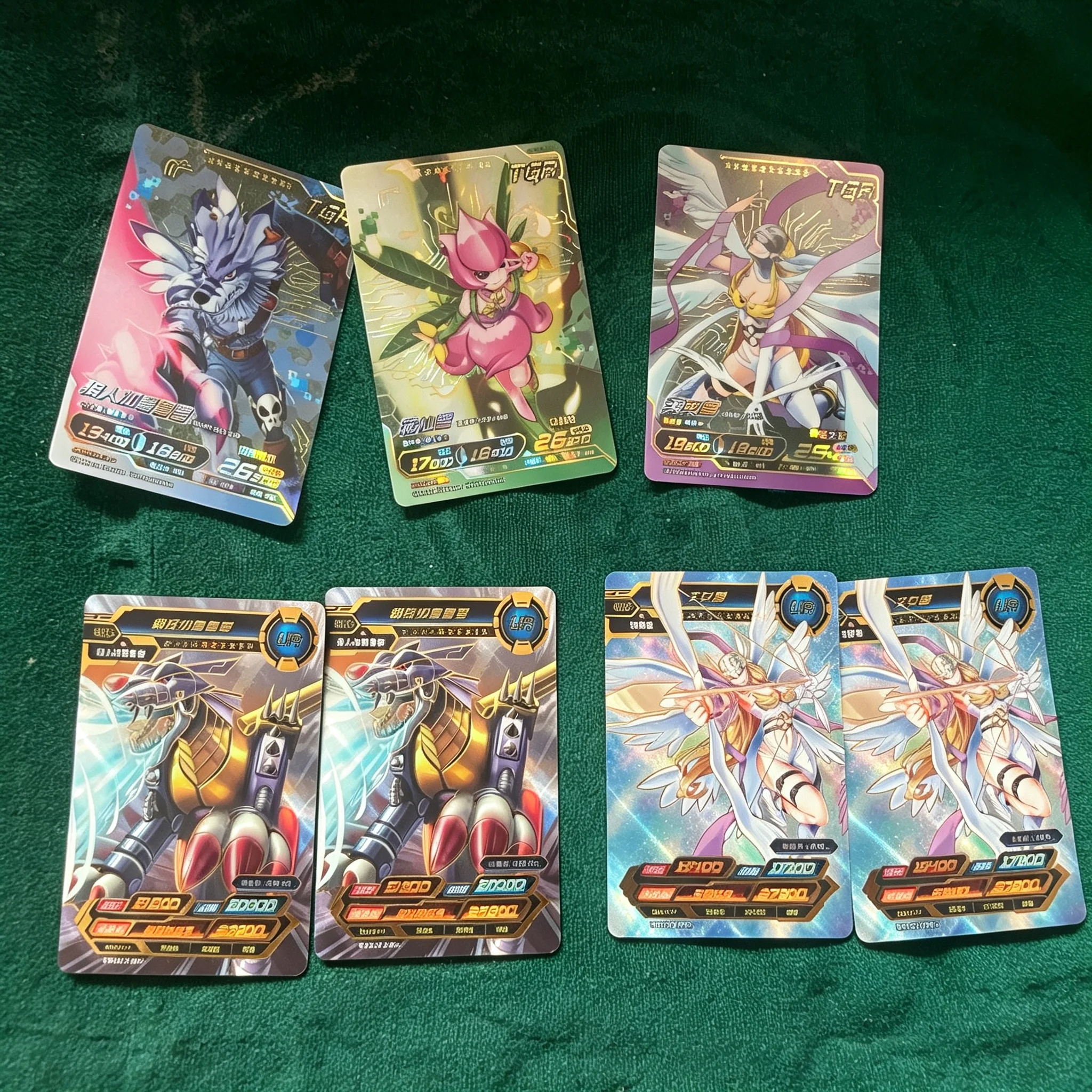 Kayou Digimon Infinite Evolution Legendary Edition Vol.1 Vol 2 Trading Cards SP TGR Transparent Rare Card Anime Collection