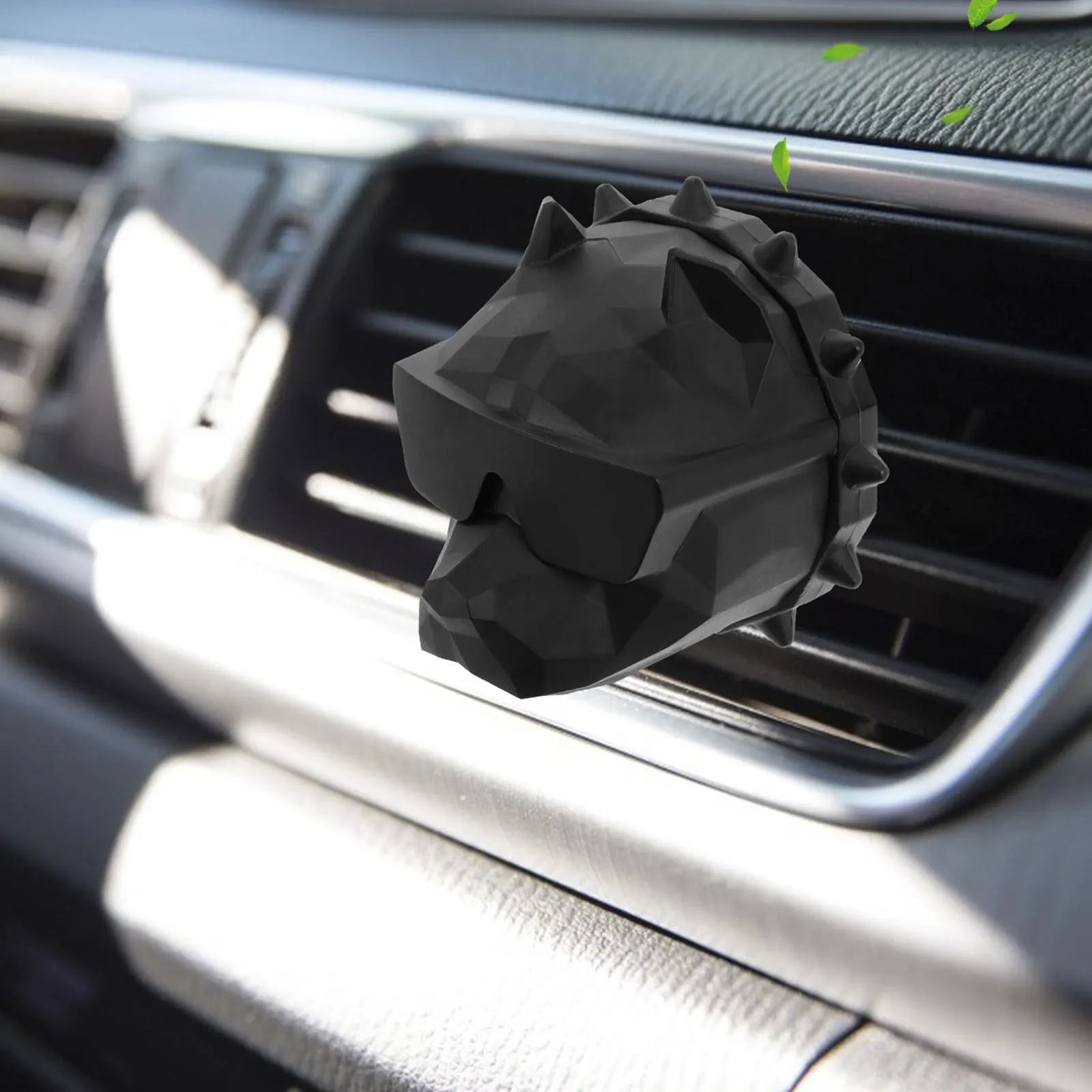 

Car Fragrance Diffuser Vent Clip Perfume Aroma Essential Oil Black Air Fresher Auto Creative Plastic Lightweight Practical Easy