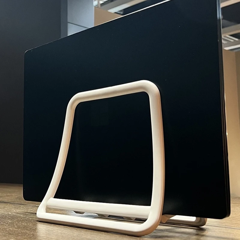 Supporto verticale regolabile per laptop Supporto per notebook e tablet Rack di archiviazione verticale A