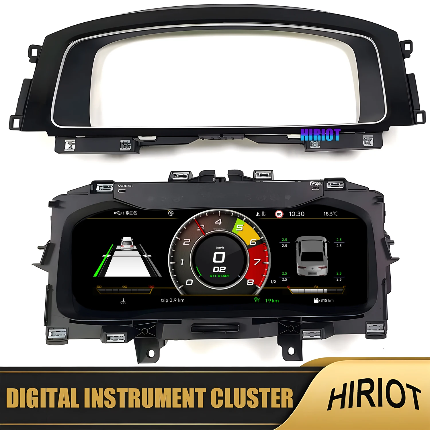 Digital Instrument Cluster For VW Golf 6 7 MK7 VII GTE Passat CC B7 B8 Variant Tiguan Scirocco Jetta T6 Dashboard Panel Cockpit