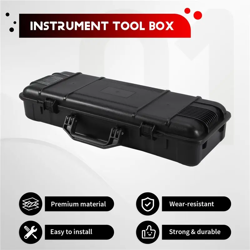 

2025 Trend Waterproof Carry Tool Case Organizer Storage Box Camera Photography Protector Instrument Tool Box With Sponge