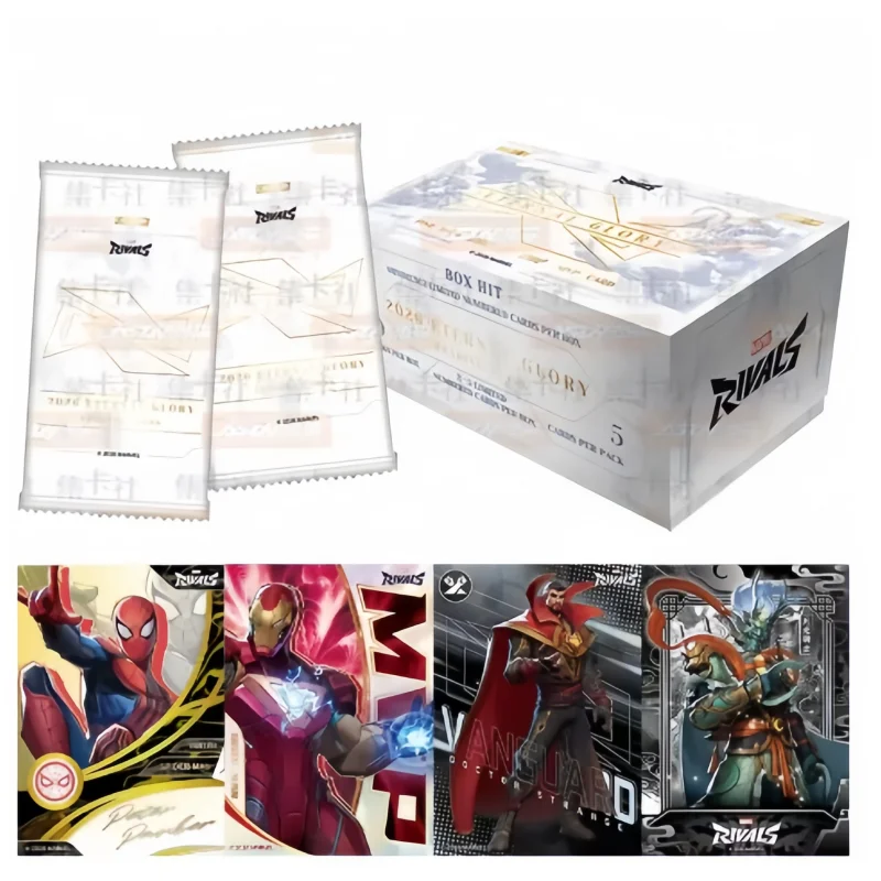 

New Sale Original Marvel Rivals Eternal Glory Serise Collection Card 41 Superhero Worth Sealed box Comic Collector Surprise Card