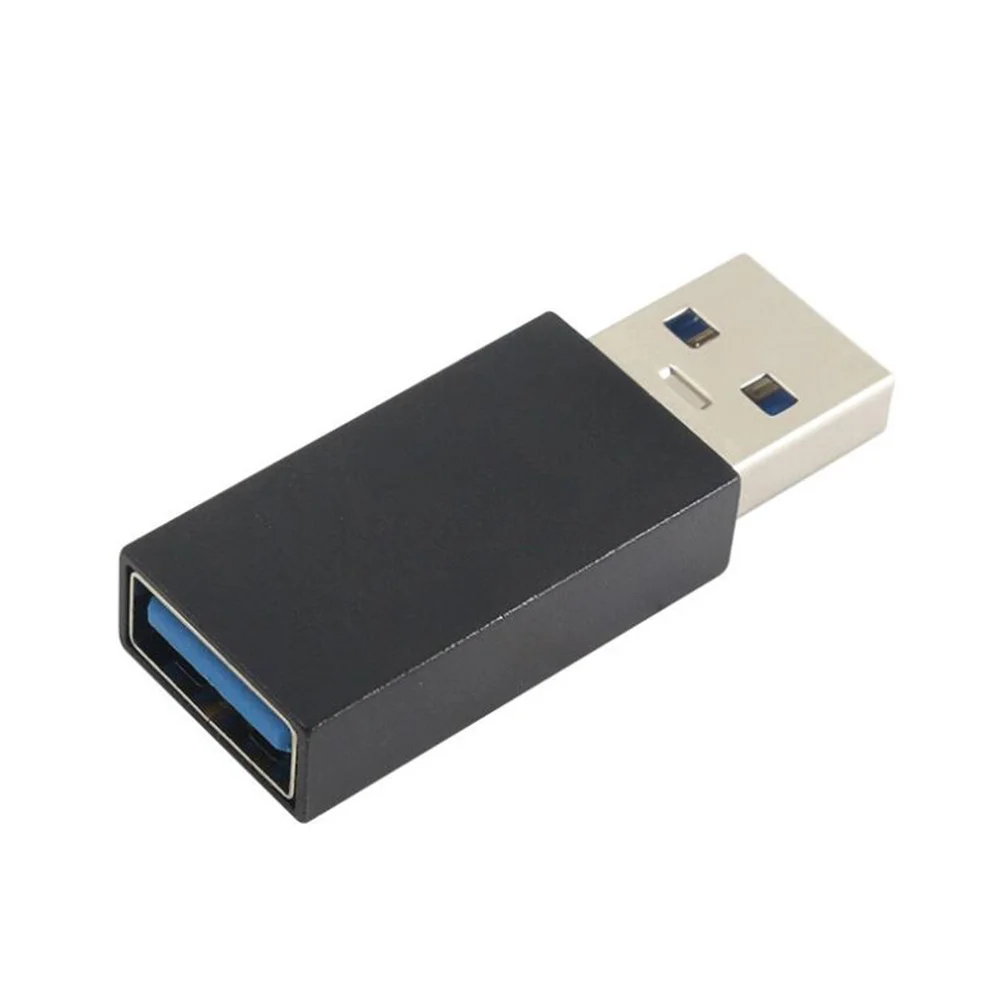 2 قطعة USB 3.0 ذكر إلى USB أنثى تمديد مهائي كابلات سبائك الألومنيوم قذيفة كتلة نقل البيانات موصل دائم