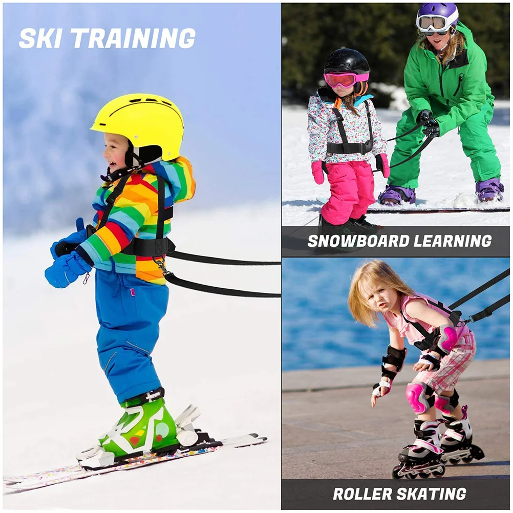 

1pc Kids Skiing Strap Adjustable Skating Training Skating Harness Harness For Outdoor Ski Learning Belt
