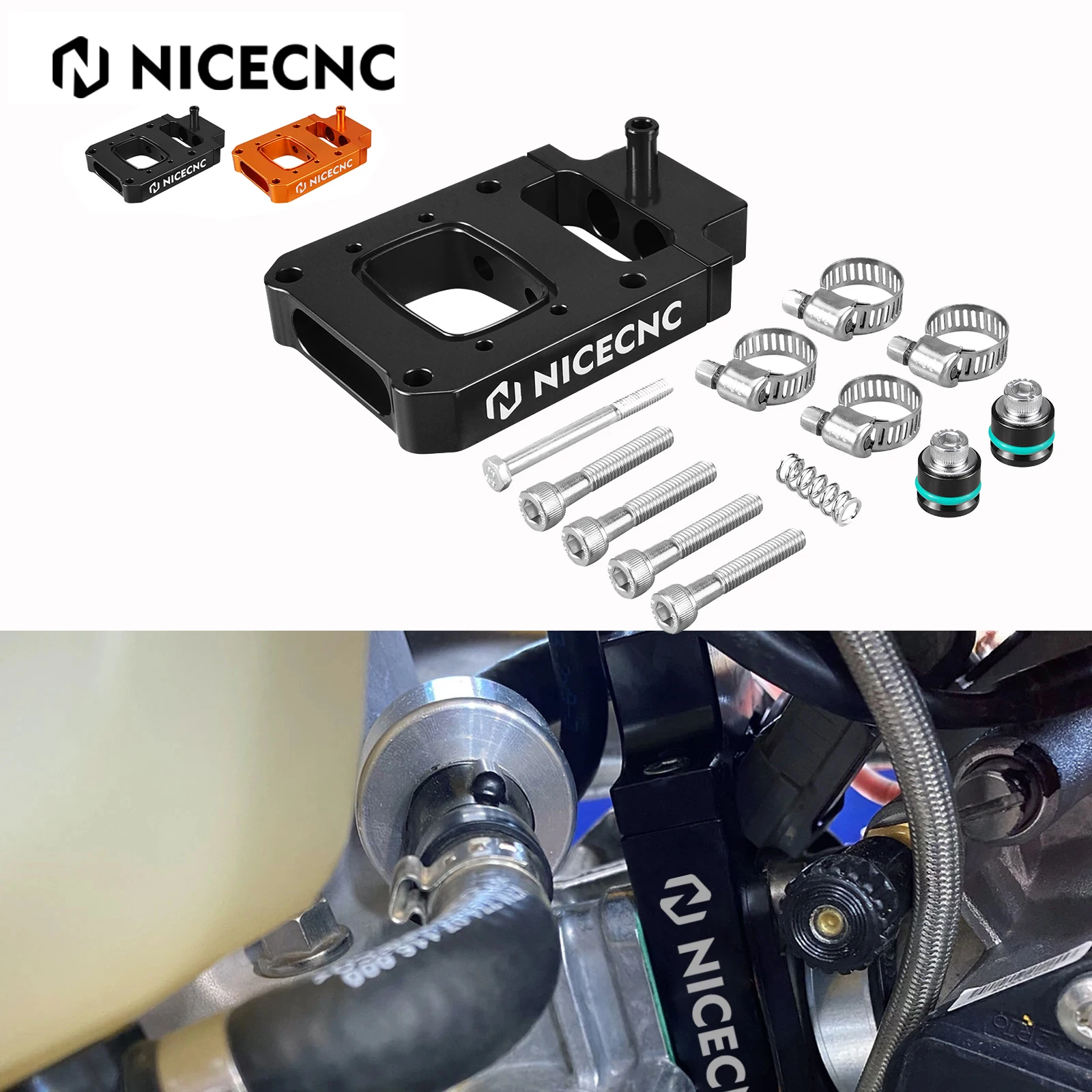 

NICECNC For KTM EXC 300 TPi 300 XC-W TPi For Husqvarna TE 300i TE250i TX300i GasGas EC 300 EC250 TPI Injector Relocation Block