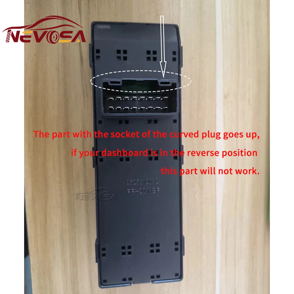 NEVOSA For Hyundai Veloster 1.6L 2011 2012 2013 93570-2V000 935702V000 Car Master Electric Power Window Switch