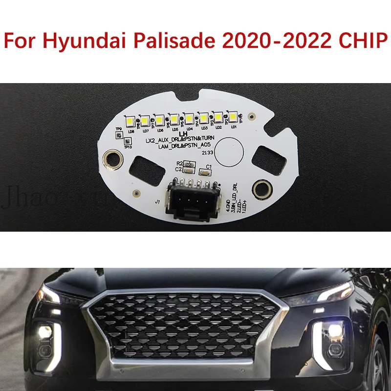 angel-eye-white-light-circuit-board-for-hyundai-palisade-2020-2022-car-headlights-drl-chip-ballast-chip-light-source-board-chips