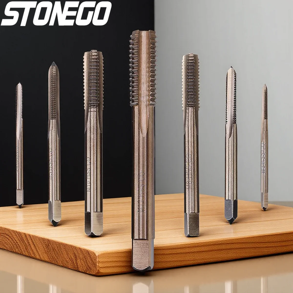 

HSS Co M35 E Metric Tap M3 M12 High Speed Steel Tap for Steel Hard Materials High Wear Resistance Drill Bit Cutting Tool