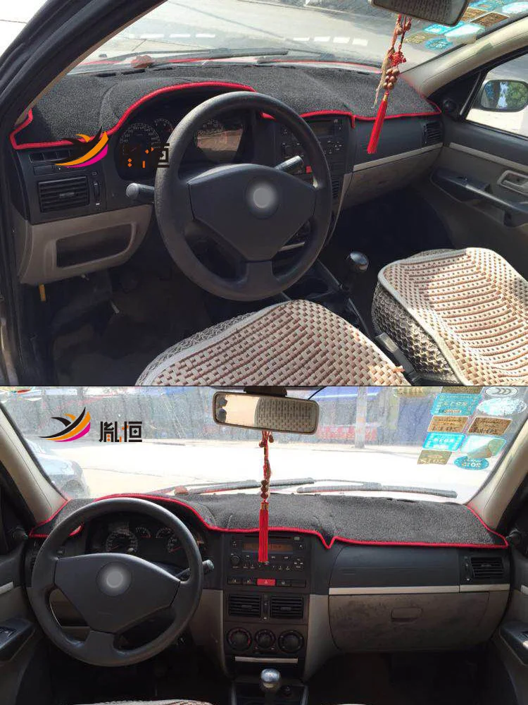 สําหรับ Fiat Siena HLX Palio ELX รถ Dashmat ฝาครอบแดชบอร์ดแผงฉนวนกันความร้อนครีมกันแดดป้องกัน Pad