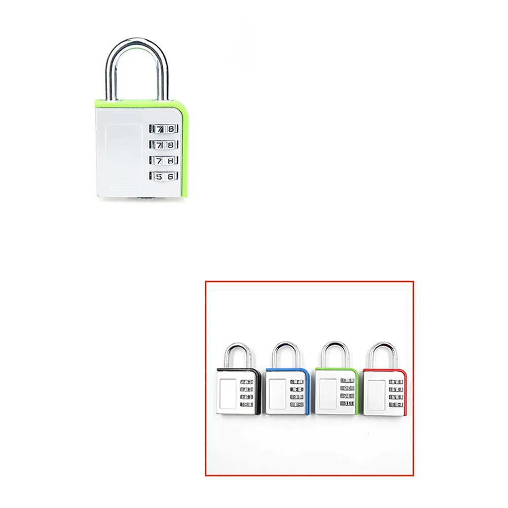 

4 Dial Combination Luggage Lock Lightweight Code for Suitcase Backpack Travel Protection Luggage Lock