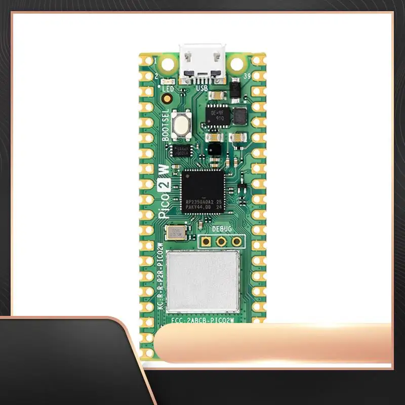 

For Raspberry Pi Pico 2 W Microcontroller Board, 2.4Ghz 802.11N Wireless LAN Wifi 4 And Bluetooth 5.2, ARM Cortex-M33